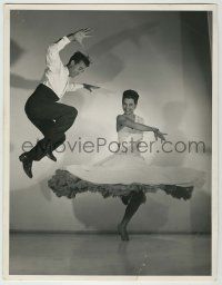1d121 FIESTA deluxe 10.25x13 still '47 wonderful image of Cyd Charisse & Ricardo Montalban dancing!