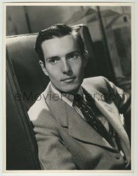 1d166 HURD HATFIELD deluxe 10x13 still '44 between making Dragon Seed & Picture of Dorian Gray!