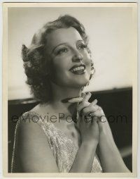 1d183 JEANETTE MACDONALD deluxe 10x13 still '37 smiling c/u from Maytime by Clarence Sinclair Bull!
