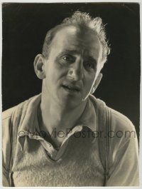 1d195 JIMMY DURANTE deluxe 9x12 still '30s c/u over black background by Clarence Sinclair Bull!