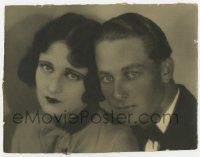 1d205 JOAN CRAWFORD deluxe 9x12 still '20s c/u with her brother Hal Lesueur by Ruth Harriet Louise!