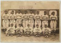 1d219 KANSAS CITY MONARCHS deluxe 7.75x11 news photo '30s worlds colored baseball champions by bus!