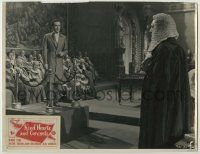 1d228 KIND HEARTS & CORONETS 11x14 still '50 Dennis Price testifying in court, Ealing classic!