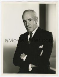 1d244 LEWIS STONE deluxe 10x13 still '30s in suit & tie w/ arms crossed by Clarence Sinclair Bull!