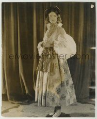 1d248 LILLIAN GISH deluxe 10.75x13 still '20s full-length in cool costume by Ruth Harriet Louise!