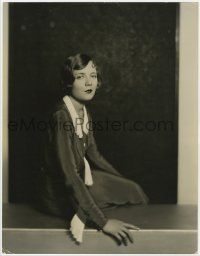 1d253 LOIS WILSON deluxe 10.5x13.5 still '30s the actress/director seated portrait by Russell Ball!