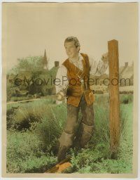 1d269 MAID OF SALEM color 11x14.25 still '37 great c/u of Fred MacMurray outdoors with sword!