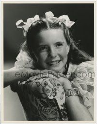 1d273 MARGARET O'BRIEN deluxe 10x13 still '40s smiling portrait of the child actress by Carpenter!