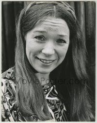1d357 SHIRLEY MACLAINE deluxe 11x14 still '71 smiling portrait with long hair by Jack Mitchell!