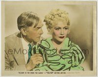 1d382 VALIANT IS THE WORD FOR CARRIE color 11.25x14 still '36 c/u of Harry Carey & Gladys George!