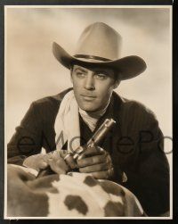 1d009 ALLAN 'ROCKY' LANE 4 deluxe 11x13.75 stills '40s great close portraits of the cowboy star!