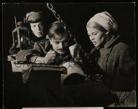 1d102 DOCTOR ZHIVAGO deluxe 11x14 still '65 Julie Christie assists Omar Sharif with operation!