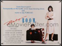 1f083 BABY BOOM British quad '88 business woman Diane Keaton wants nothing to do with baby!