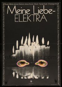 1f009 ELECTRA, MY LOVE East German 23x32 '75 Miklos Jancso's Szerelmem Elektra, art by Wongel!