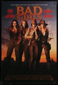 1g104 BAD GIRLS 1sh '94 cowgirls Drew Barrymore, Madeleine Stowe, Masterson & MacDowell!