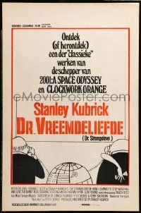 1h053 DR. STRANGELOVE Belgian R70s Stanley Kubrick classic, Sellers, Tomi Ungerer art!