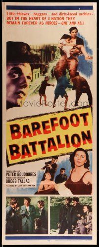 1h632 BAREFOOT BATTALION insert '56 Greek thieves, beggars, and urchins remain the heroes!