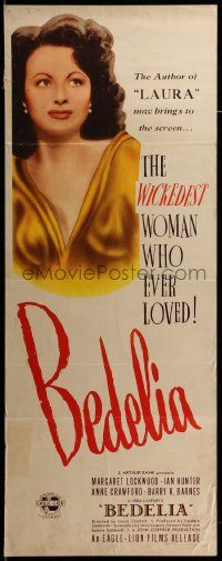 1h647 BEDELIA insert '47 sexy Margaret Lockwood is the wickedest woman who ever loved!