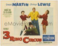 1k564 3 RING CIRCUS LC #7 '54 Jerry Lewis, Dean Martin, Joanne Dru & Zsa Zsa Gabor!