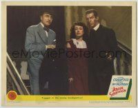 1k565 ABOVE SUSPICION LC #3 '43 Joan Crawford, Fred MacMurray & Owen trapped in enemy headquarters!