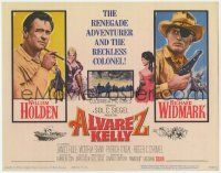 1k084 ALVAREZ KELLY TC '66 renegade adventurer William Holden & reckless Colonel Richard Widmark