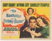 1k091 BACHELOR & THE BOBBY-SOXER TC '47 Cary Grant dates Shirley Temple & sexy Myrna Loy!