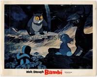 1k586 BAMBI LC R66 Walt Disney cartoon deer classic, he's with Thumper, Flower & owl!