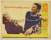 1k099 BELOVED INFIDEL TC '59 Gregory Peck as F. Scott Fitzgerald had to hurt Deborah Kerr!