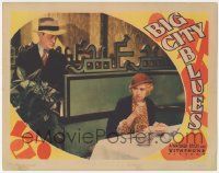 1k602 BIG CITY BLUES LC '32 detective Thomas Jackson spies on worried Joan Blondell in restaurant!