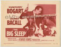 1k109 BIG SLEEP TC R54 Humphrey Bogart, sexy Lauren Bacall, Howard Hawks