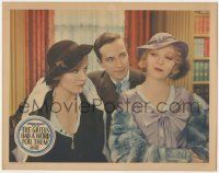 1k042 GREEKS HAD A WORD FOR THEM LC '32 Madge Evans & David Manners look at smug Ina Claire!