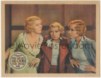 1k043 GREEKS HAD A WORD FOR THEM LC '32 Joan Blondell between confused Ina Claire & Madge Evans!
