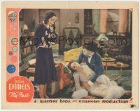 1k055 MY PAST LC '31 Lewis Stone watches Joan Blondell phone for help for Bebe Daniels!