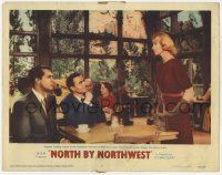 1k013 NORTH BY NORTHWEST LC #7 '59 Mt. Rushmore tourists Cary Grant, James Mason & Eva Marie Saint