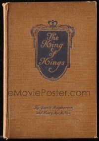1m466 KING OF KINGS hardcover book '27 Macpherson/MacMahon novel with scenes from DeMille's movie!