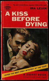 1m450 KISS BEFORE DYING paperback book '54 the complete unabridged novel by Ira Levin!