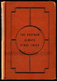 1m475 POSTMAN ALWAYS RINGS TWICE hardcover book '38 James M. Cain's novel that became a hit movie!