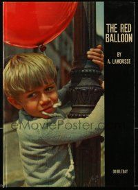 1m479 RED BALLOON hardcover book '56 Albert Lamorisse French classic, includes some color images!