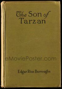 1m483 SON OF TARZAN A.L. Burt hardcover book '18 Edgar Rice Burroughs' novel with illustrations!