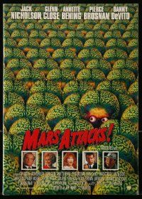 1m661 MARS ATTACKS! Japanese program '97 directed by Tim Burton, great different images!
