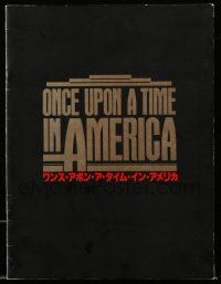 1m669 ONCE UPON A TIME IN AMERICA Japanese program '84 Robert De Niro, James Woods, Sergio Leone!