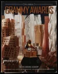 1m517 54TH ANNUAL GRAMMY AWARDS magazine '12 filled with great color images & information!