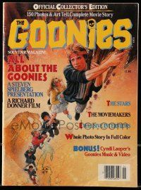 1m537 GOONIES magazine '85 official collector's edition with 150 photos & art, the movie story!