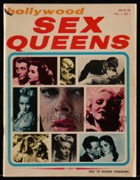 1m540 HOLLYWOOD SEX QUEENS vol 1 no 1 magazine 1966 Jean Harlow, Rita Haywroth, Theda Bara & more!