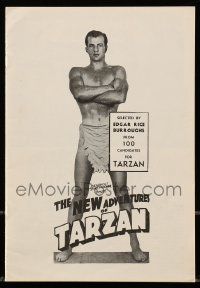 1m578 NEW ADVENTURES OF TARZAN magazine '70s Burroughs selected Bruce Bennett from 100 candidates!