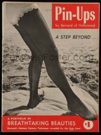1m587 PIN-UPS magazine '50 a portfolio of breathtaking beauties by Bernard of Hollywood!