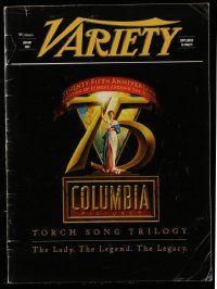 1m609 VARIETY magazine supplement January 1999 the 75th anniversary of Columbia Pictures!