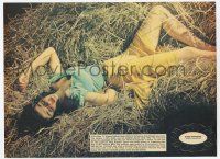 1m261 OUTLAW book page '80s reprint of Hurrell Jane Russell centerfold from 1942 Esquire magazine!