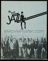 1m723 ALL THAT JAZZ Australian souvenir program book '80 Roy Scheider, Bob Fosse dance musical!