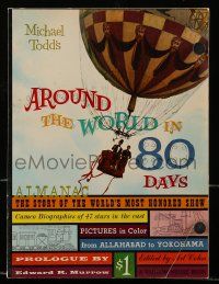 1m726 AROUND THE WORLD IN 80 DAYS souvenir program book '58 world's most honored show!